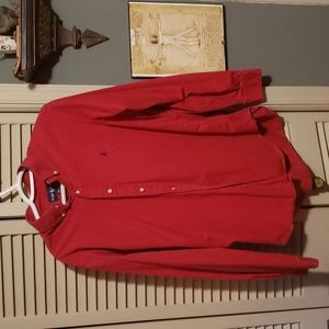 Red Polo Ralph Lauren button up